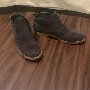 Dark gray booties